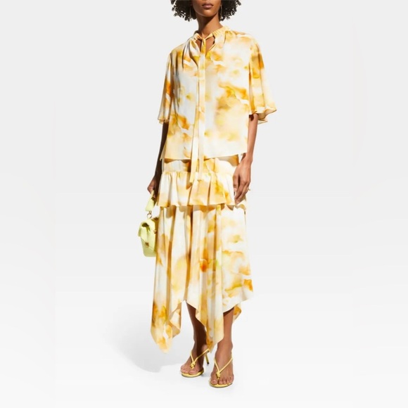 NWT Jason Wu- Honmu Silk Skirt. Size 12 - Picture 1 of 9